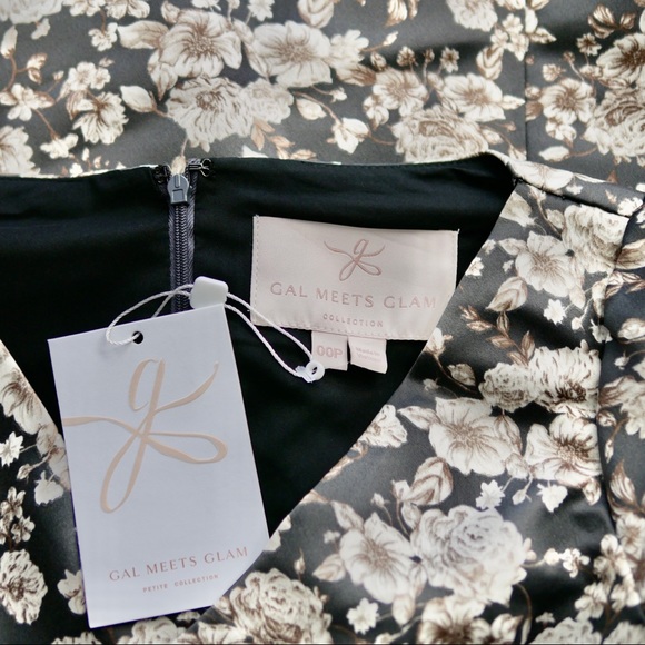NWT Gal Meets Glam Floral Print Dress - Picture 6 of 9